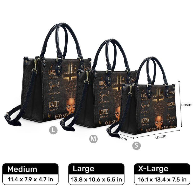 Size comparison illustration of Medium, Large and XL bags