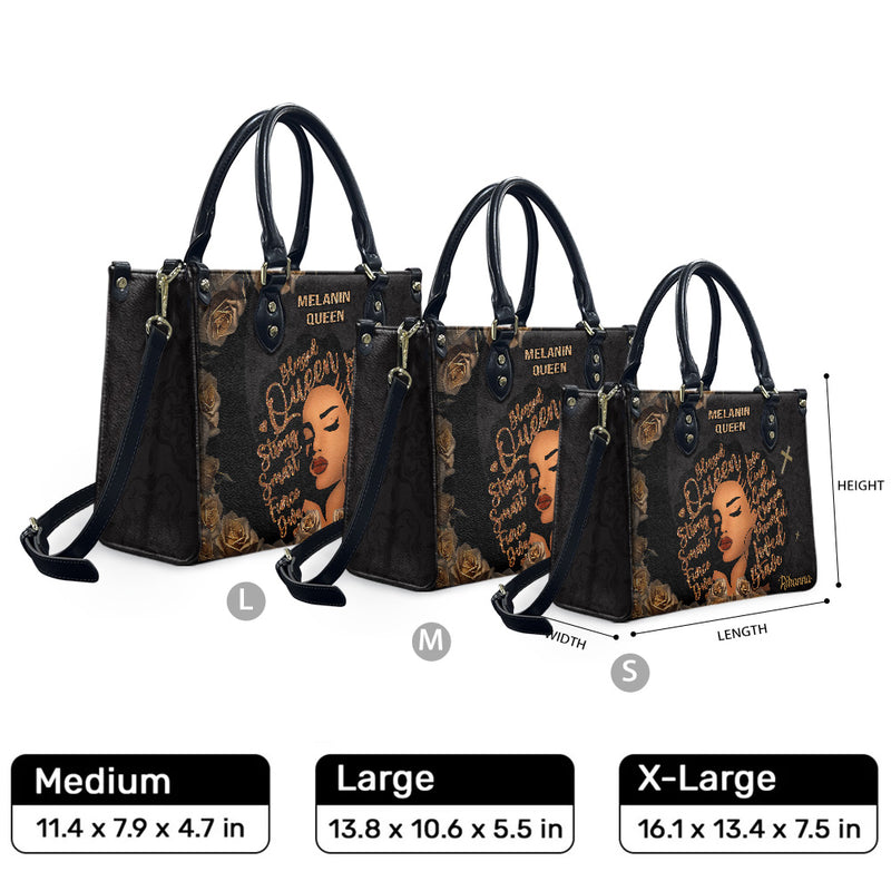 Size comparison illustration of Medium, Large and XL bags