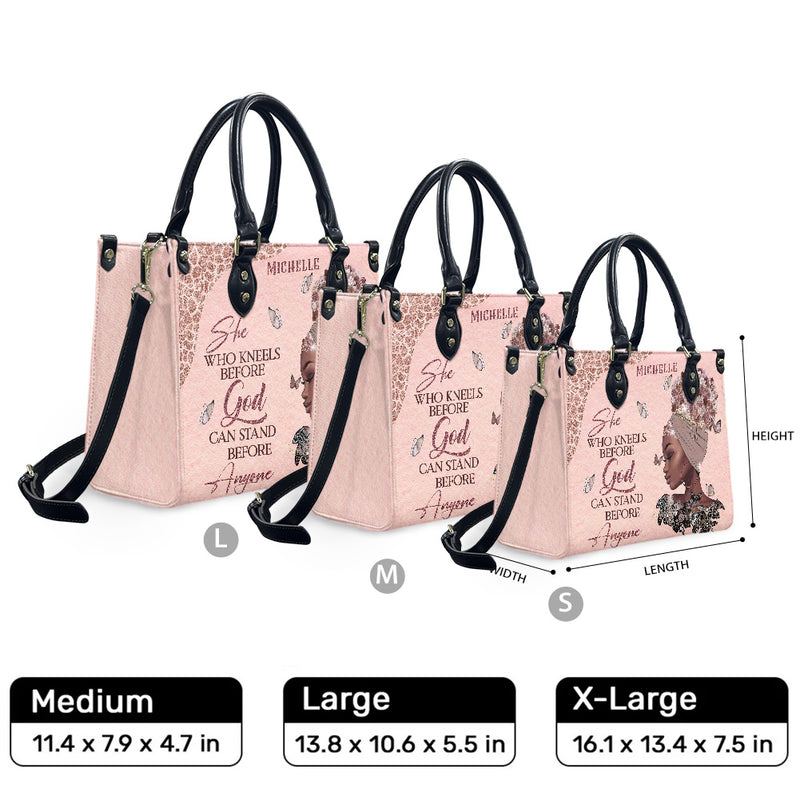 Size comparison illustration of Medium, Large and XL bags