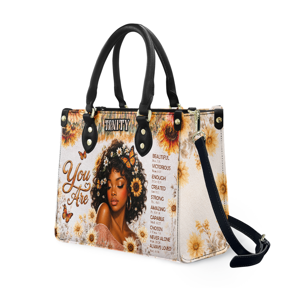Personalized You Are – V1 Leather Handbag — A03 product image