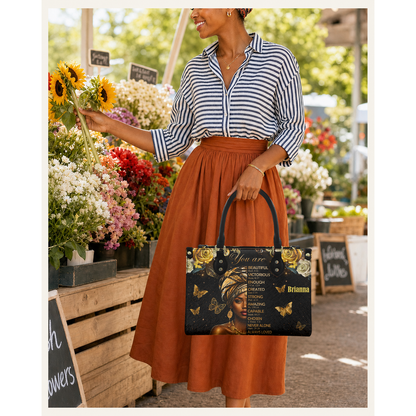 Personalized You Are – V2 Leather Handbag — C01 product image